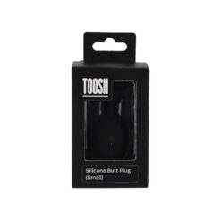 Toosh Black Silicone Butt Plug Small - Image 8