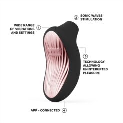 LELO Sona 3 Cruise Clitoral Massager Black - Image 4