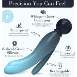 MYLO 3-in-1 Body Wand Massager Water - Image 4
