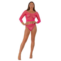 Lace by LJ Fence Net Crop Top and Bottoms - Image 7
