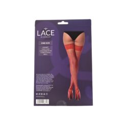 Lace by LJ Fishnet Thigh High Stockings with Rhinestones - Image 17